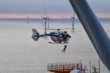 How Helicopters Play a Pivotal Role in Offshore Drilling and Wind Farm Maintenance